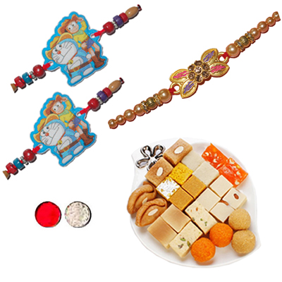 "Family Rakhis - code FH11 - Click here to View more details about this Product